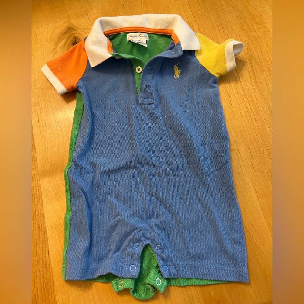 Ralph Lauren baby boys shortall